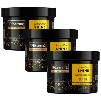 TRESemmé Lamellar Shine hajpakolás, fényes hajért, 3x440 ml kép