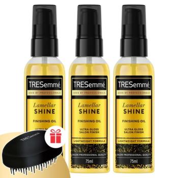 TRESemmé Lamellar Shine Hajvégápoló olaj a fényes hajért 3x75ml +... kép
