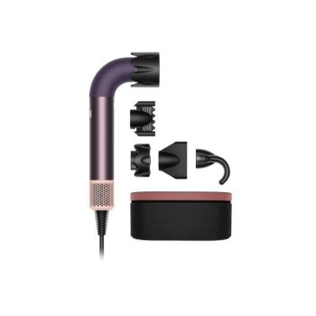 Új Dyson Supersonic r™ Straight+Wavy hajszárító (Jasper Plum)