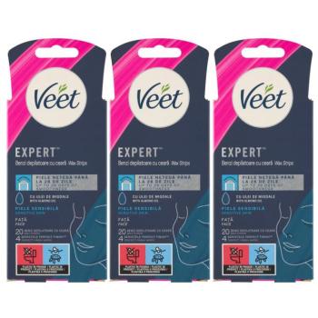 Veet Expert Hideggyanta szalagok érzékeny bőrre, arcra 3x20db kép