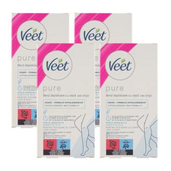 Veet Pure Hideggyanta szalagok érzékeny bőrre 4x20db kép