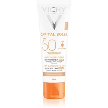 Vichy Capital Soleil tónusegyesítő arcápoló pigmentfoltok ellen 3 az 1-ben SPF 50 Tinted 50 ml kép