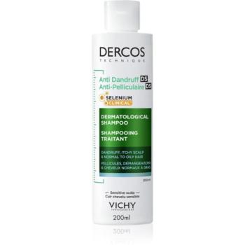 Vichy Dercos Anti-Dandruff korpásodás elleni sampon normál és zsíros hajra 200 ml kép