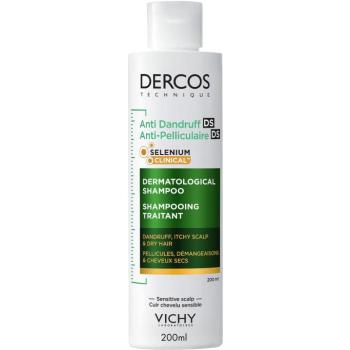 VICHY DERCOS DS korpásodás elleni sampon - SZÁRAZ hajra, 200 ml kép