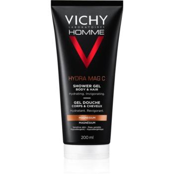 Vichy Homme Hydra-Mag C tusfürdő gél testre és hajra 200 ml kép