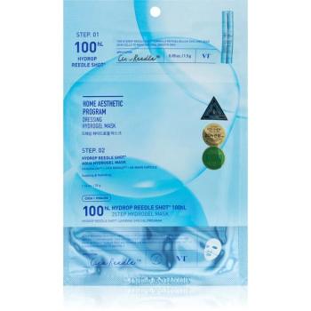 VT Cosmetics Hydrop Reedle Shot 100 2Step Hydrogel Mask intenzív hidrogélmaszk hidratáló hatással 34.5 g kép