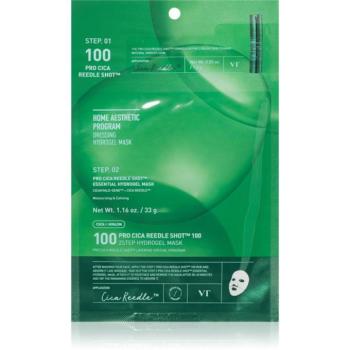 VT Cosmetics Pro Cica Reedle Shot 100 2Step Hydrogel Mask intenzív hidrogélmaszk nyugtató hatással 34.5 g kép