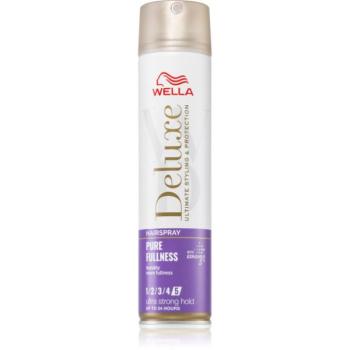 Wella Deluxe Pure Fullness Hajlakk az extra erős tartásért dús hatásért 250 ml kép