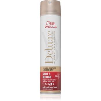 Wella Deluxe Shine & Restore hajlakk erős fixálással dús hatásért 250 ml kép