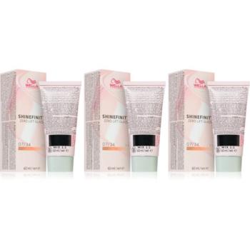 Wella Professionals Shinefinity Zero Lift Glaze tartós hajszínező takarékos kiszerelés árnyalat 07/34 - Paprika Spice kép