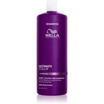 Wella Professionals Ultimate Color Shampoo sampon a tündöklő hajszínért 1000 ml kép