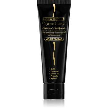 White Pearl NanoCare Whitening fogkrém aktív szénnel és arany nanorészecskékkel 100 g kép