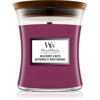 Woodwick Wild Berry & Beets illatgyertya fa kanóccal 275 g kép