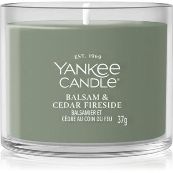 Yankee Candle Balsam & Cedar Fireside viaszos gyertya 37 g kép