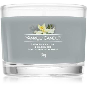 Yankee Candle Smoked Vanilla & Cashmere viaszos gyertya 37 g kép