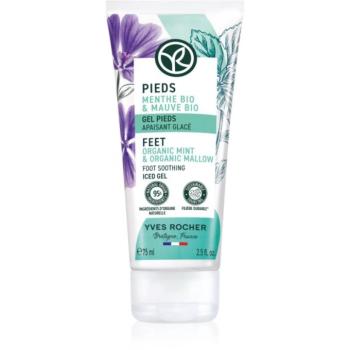 Yves Rocher Pieds hűsítő gél lábakra Organic Mint & 75 ml kép