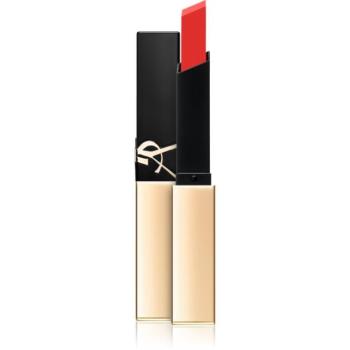Yves Saint Laurent Rouge Pur Couture The Slim vékony mattító rúzs bőr hatással árnyalat 22 2.2 g kép