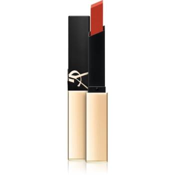 Yves Saint Laurent Rouge Pur Couture The Slim vékony mattító rúzs bőr hatással árnyalat 26 2.2 g kép