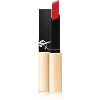 Yves Saint Laurent Rouge Pur Couture The Slim vékony mattító rúzs bőr hatással árnyalat 30 2.2 g kép