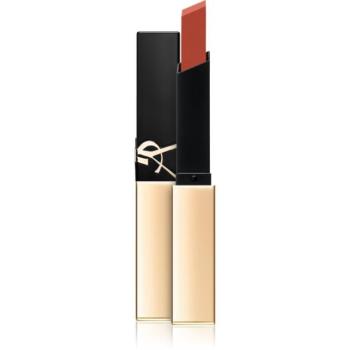 Yves Saint Laurent Rouge Pur Couture The Slim vékony mattító rúzs bőr hatással árnyalat 314 2.2 g kép