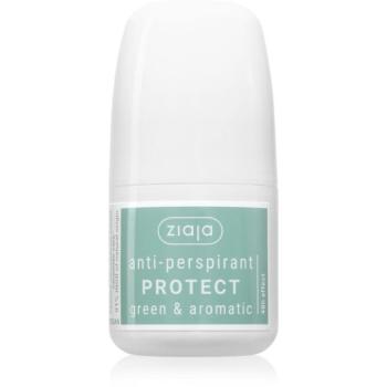 Ziaja Antiperspirant Protect izzadásgátló roll-on illatok Green & Aromatic 60 ml kép