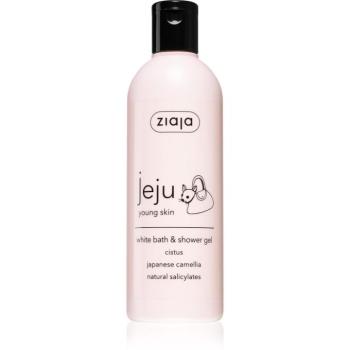 Ziaja Jeju Young Skin tusoló- és fürdőgél fehér 300 ml kép