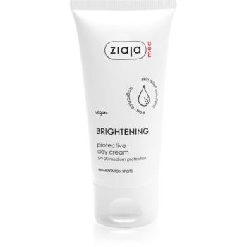 Ziaja Med Brightening Care védőkrém a pigmentfoltok ellen SPF 20 50 ml kép