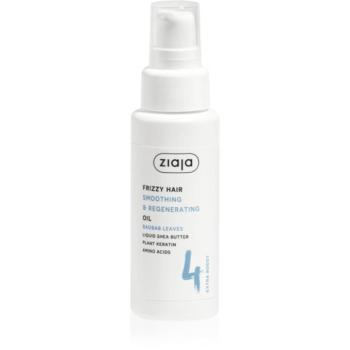 Ziaja Plant Essentials Baobab Leaves bőrpuhító olaj göndör hajra 50 ml kép