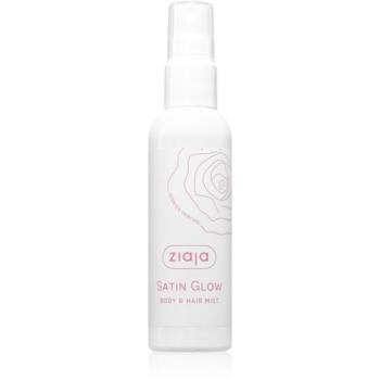 Ziaja Satin Glow Body & Hair Mist permet testre és hajra 90 ml kép