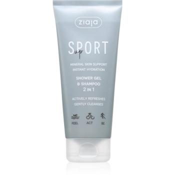 Ziaja Sport Up Shower Gel & Shampoo sampon és tusfürdő gél 2 in 1 200 ml kép