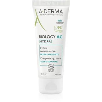 A-Derma Biology AC Hydra hidratáló és nyugtató krém 48 órás hatás 40 ml kép