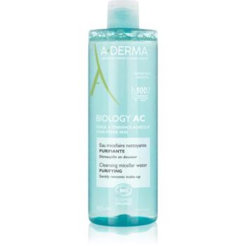 A-Derma Biology AC tisztító micellás víz 400 ml kép