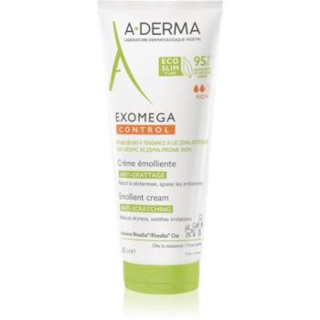 A-Derma Exomega Control Emollient Cream testápoló krém nagyon száraz, érzékeny és atópiás bőrre 200 ml kép
