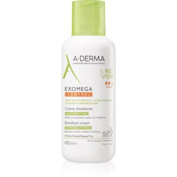 A-Derma Exomega Control Emollient Cream testápoló krém nagyon száraz, érzékeny és atópiás bőrre 400 ml kép