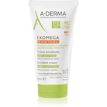 A-Derma Exomega Control Emollient Cream testápoló krém nagyon száraz, érzékeny és atópiás bőrre 50 ml kép