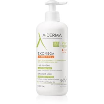 A-Derma Exomega Control Emollient Lotion testápoló tej irritáció és viszketés ellen 400 ml kép