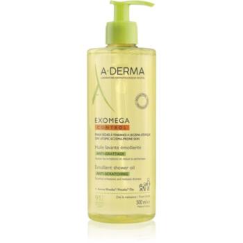 A-Derma Exomega Control Emollient Shower Oil hidratáló tusoló olaj száraz és atópiás bőrre 500 ml kép