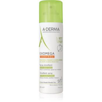 A-Derma Exomega Control Emollient Spray hidratáló krém az érzékeny és atópiás bőr védelmének megerősítésére spray -ben 200 ml kép