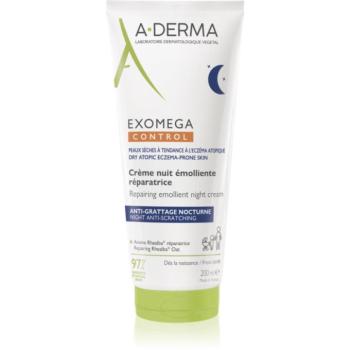 A-Derma Exomega Control Repairing Emollient Night Cream regeneráló éjszakai krém viszketés ellen 200 ml kép