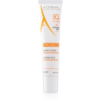 A-Derma Protect Invisible Fluid bőrvédő folyadék SPF 50+ 40 ml kép