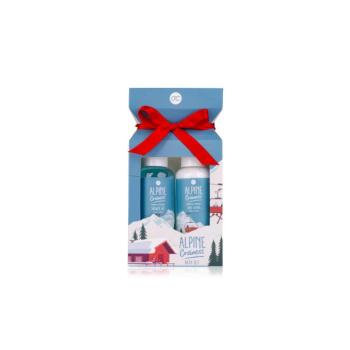 Accentra - ALPINE COZINESS fürdő szett masnival  Tusfürdő 100ml + Testápoló tej 100ml kép