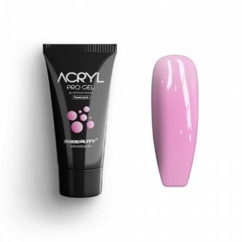 Acryl Pro Gel Pastel Pink - HEMA Mentes Akrilzselé (15g) kép