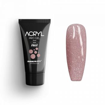 Acryl Pro Gel Shimmer Blush - HEMA Mentes Akrilzselé (15g) kép