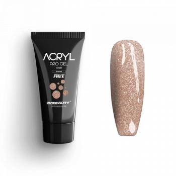 Acryl Pro Gel Starlight Bronze - HEMA Mentes Akrilzselé (15g) kép