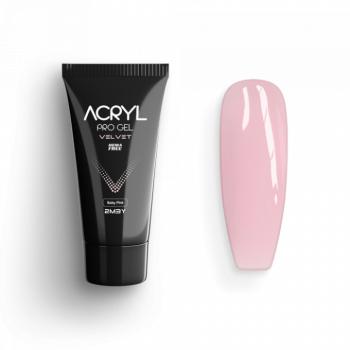 Acryl Pro Gel Velvet - Baby Pink - HEMA Mentes Akrilzselé (15g) kép