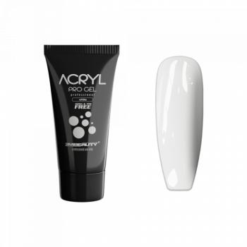 Acryl Pro Gel White - HEMA Mentes Akrilzselé - Tubusos (15g) kép