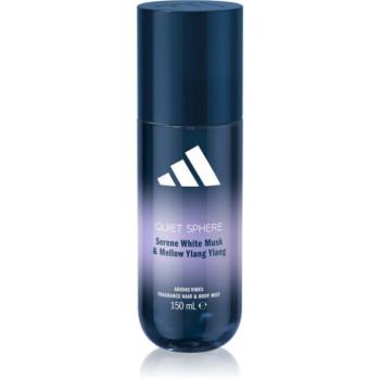 Adidas Vibes Quiet Sphere illatosított haj- és testpermet hölgyeknek 150 ml kép