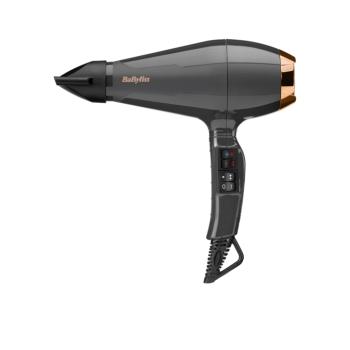 Air Pro Ionos hajszárító, AC motor, 2200W, fekete-sötétarany, 6719DE kép