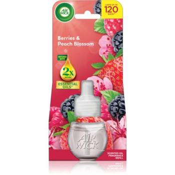 Air Wick Essential Oils Berries & Peach Blossom parfümolaj elektromos diffúzorba 19 ml kép