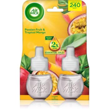 Air Wick Essential Oils Passion Fruit & Tropical Mango parfümolaj elektromos diffúzorba 2x19 ml kép